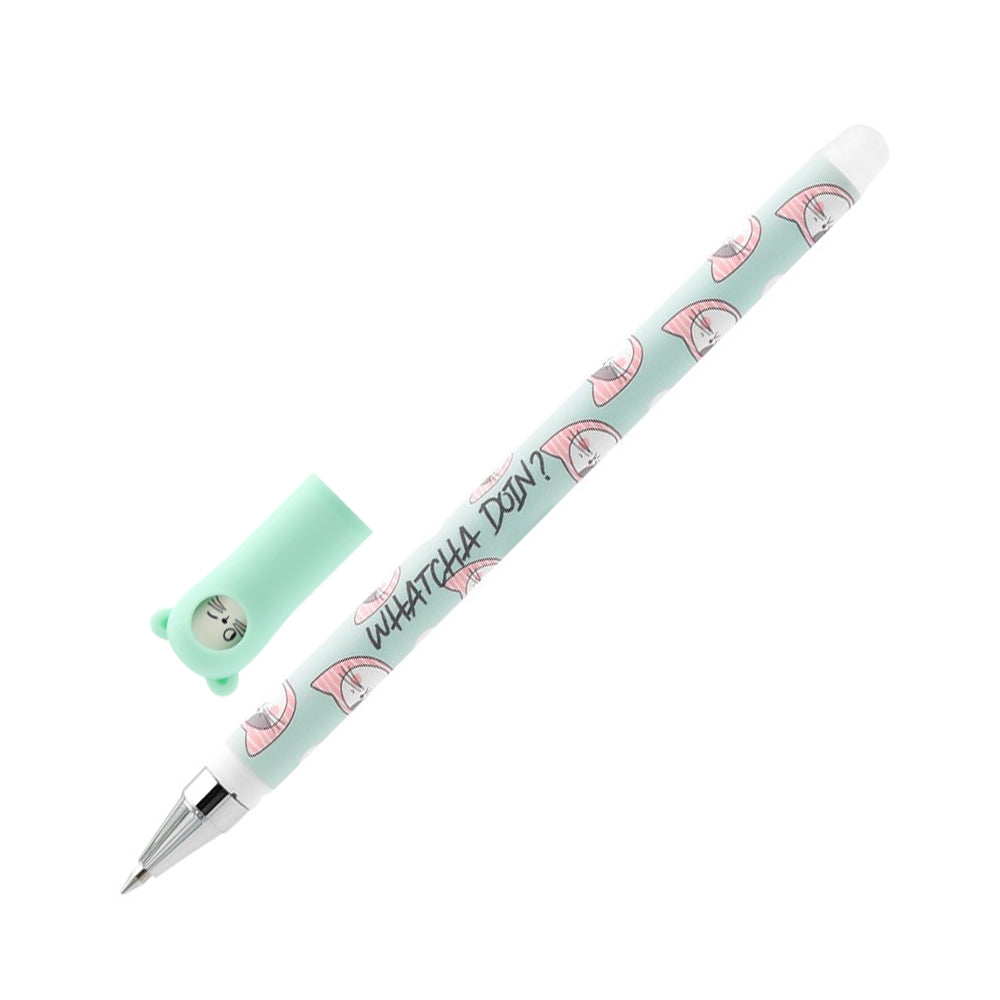 Bluepixel Equipamentos e Serviços Informáticos Lda | Esferográfica Gel Little Kitty Azul 0,5mm Apagável — Sortida MG Escrita