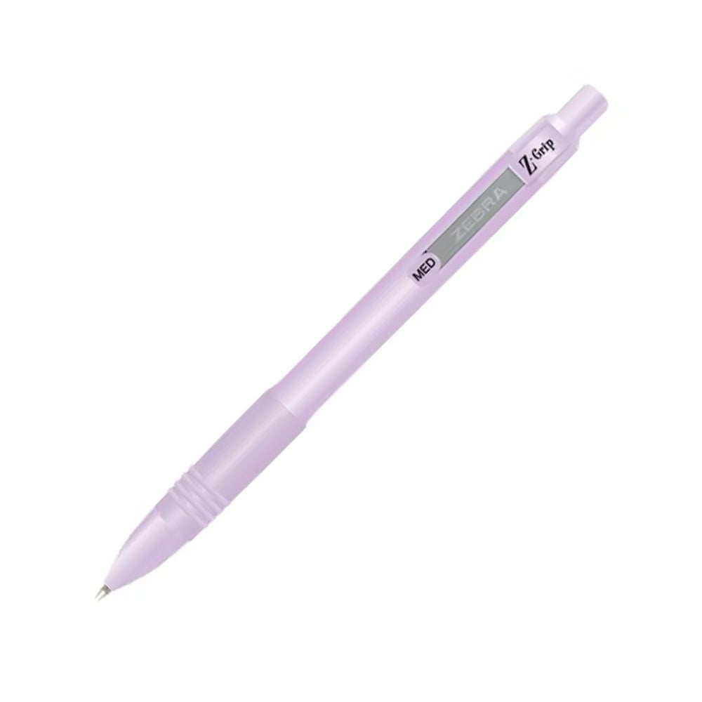 Bluepixel Equipamentos e Serviços Informáticos Lda | Esferográfica Z-Grip Smooth Azul 1mm - Corpo Violeta Pastel 1 unidade Zebra Esferográficas