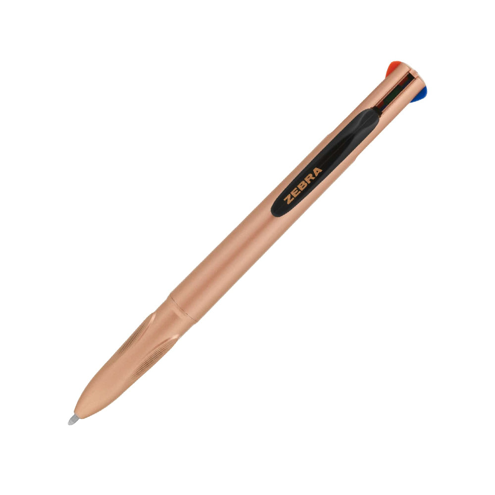 Bluepixel Equipamentos e Serviços Informáticos Lda | Esferográfica Z-Grip Rose Gold 4 Cores 1mm – Caneta Escreve Suave Zebra Esferográficas