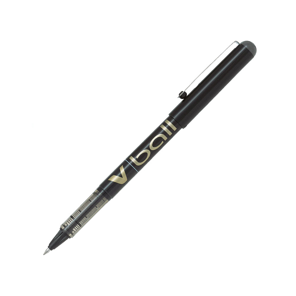 Bluepixel Equipamentos e Serviços Informáticos Lda | Esferográfica Pilot V-Ball Gel Preto 0,7mm | Escrita Suave Pilot Esferográficas Gel