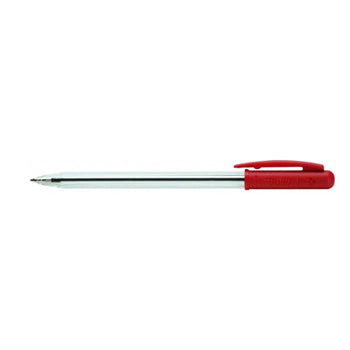 Bluepixel Equipamentos e Serviços Informáticos Lda | Esferográfica Tratto Ball Point Vermelho 1mm - 50uni | Caneta de Alta Qualidade Tratto Esferográficas