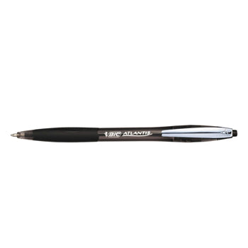 Bluepixel Equipamentos e Serviços Informáticos Lda | Esferográfica Atlantis Soft Retrátil 1mm Preta - 1 Unidade Bic Esferográficas