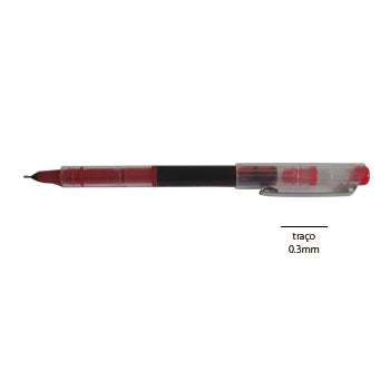 Bluepixel Equipamentos e Serviços Informáticos Lda | Marcador Roller Needle Point 0,3mm Vermelho - Ideal para Arte e Escrita Neutral Marcadores