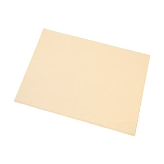 Papel Seda Amarelo Pastel 50x75cm - Pacote com 26 Folhas