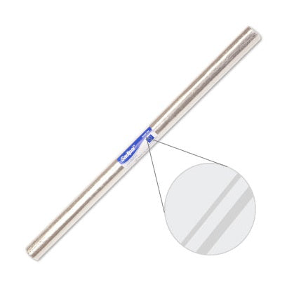 Papel Celofane Transparente 50x65cm - Rolo com 25 Folhas