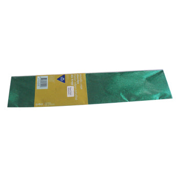 Bluepixel Equipamentos e Serviços Informáticos Lda | Papel Crepe Verde Metalizado 50x150cm | Rolo para Decoração Neutral Crepe