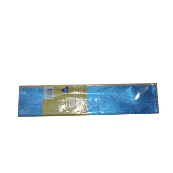 Bluepixel Equipamentos e Serviços Informáticos Lda | Papel Crepe Azul Metalizado 50x150cm – Rolo para Decoração e Artes Neutral Crepe