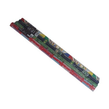 Papel de Embrulho Disney 70cm x 2m — 4 Rolos para Presentes
