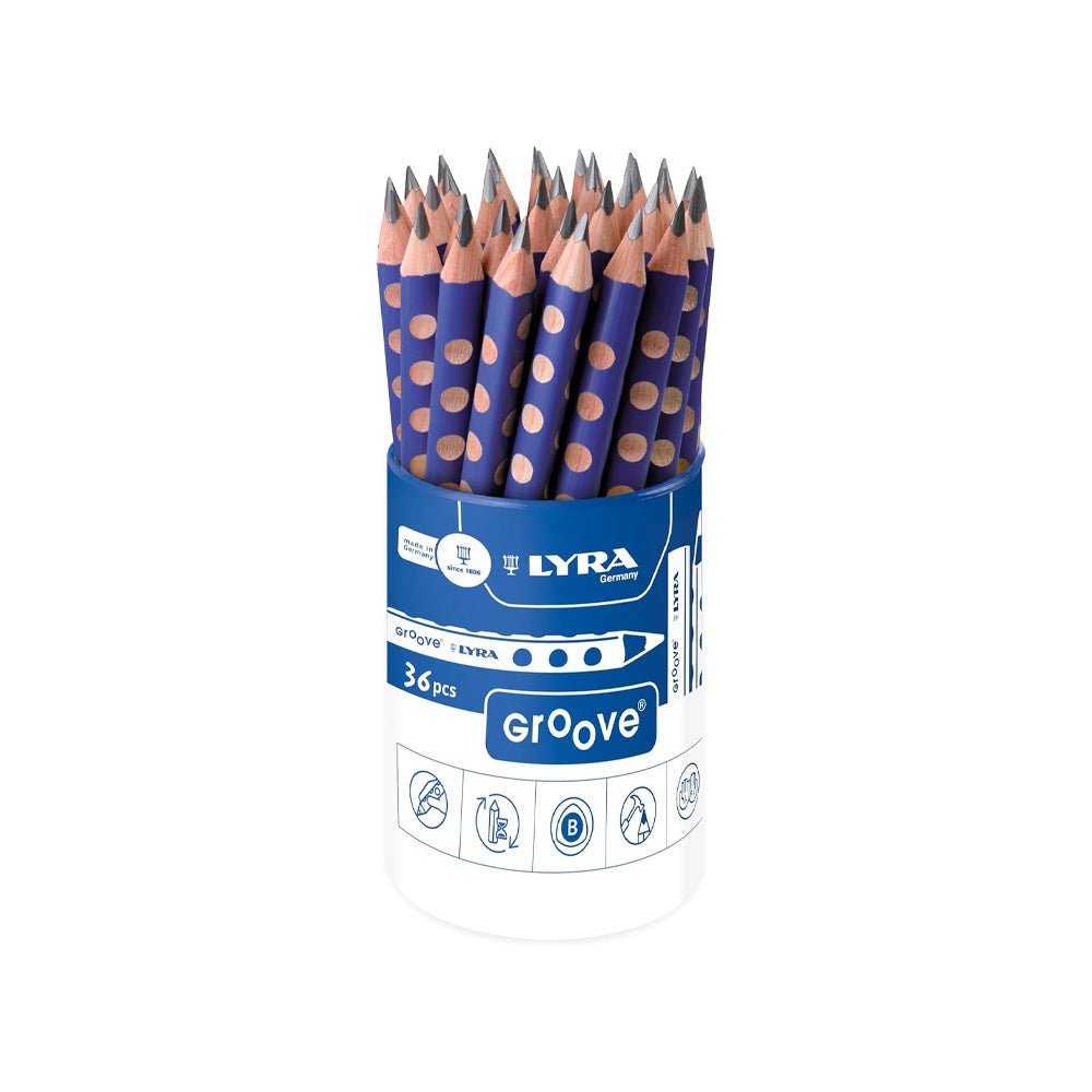 Bluepixel Equipamentos e Serviços Informáticos Lda | Lápis Grafite Lyra Groove Copo com 36 unidades | Escrita e desenho Lyra Escrita