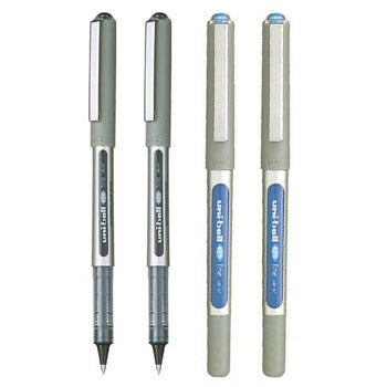 Bluepixel Equipamentos e Serviços Informáticos Lda | Marcador Roller Uniball Eye Fine UB157 0,7mm – 4 unidades 2 cores Uni Marcadores