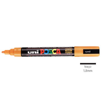 Bluepixel Equipamentos e Serviços Informáticos Lda | Marcador Uniball Posca PC-5M Amarelo Brilhante 1,8mm 3 unidades Posca Marcadores