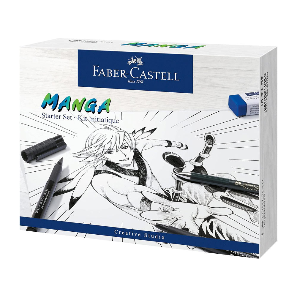 Bluepixel Equipamentos e Serviços Informáticos Lda | Pack Inicial de Marcadores Artísticos Pitt Faber-Castell - Manga Faber-Castell Marcadores