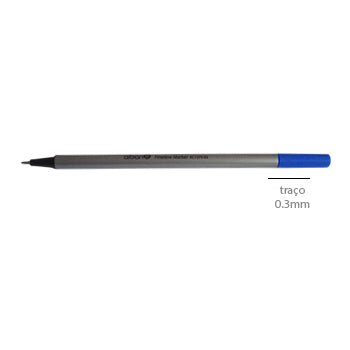 Bluepixel Equipamentos e Serviços Informáticos Lda | Marcador Fino 0,3mm Azul - Escrever e Melhorar Documentos Neutral Marcadores