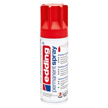 Bluepixel Equipamentos e Serviços Informáticos Lda | Tinta Acrílica Edding 5200 Spray Vermelho Trafego 200ml Edding Tintas Acrílicas