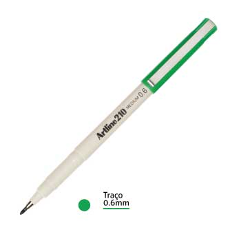 Bluepixel Equipamentos e Serviços Informáticos Lda | Marcador Artline 210 Médio 0,6mm Verde para Escrita e Desenho Artline Marcadores