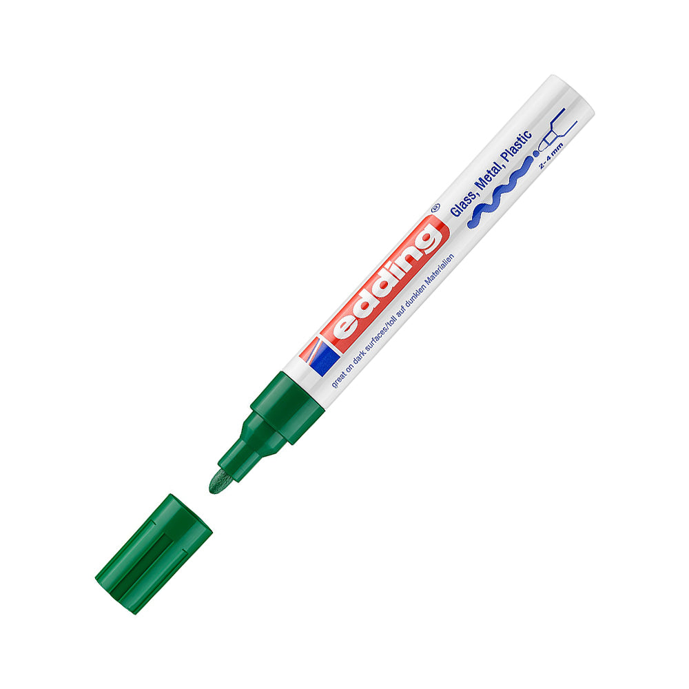 Bluepixel Equipamentos e Serviços Informáticos Lda | Marcador Edding 750 Grosso 2-4mm Verde — Escrever com Clareza Edding Marcadores