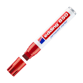 Bluepixel Equipamentos e Serviços Informáticos Lda | Marcador Permanente Edding 850 Vermelho 5-15mm | Escritório e Artes Edding Marcadores