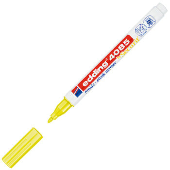 Bluepixel Equipamentos e Serviços Informáticos Lda | Marcador Edding 4085 Amarelo Fluorescente 1-2mm | Marcador Giz Edding Marcadores