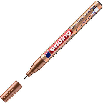Bluepixel Equipamentos e Serviços Informáticos Lda | Marcador Permanente Fino Edding 780 0,8mm Cobre – 1 unidade Edding Marcadores