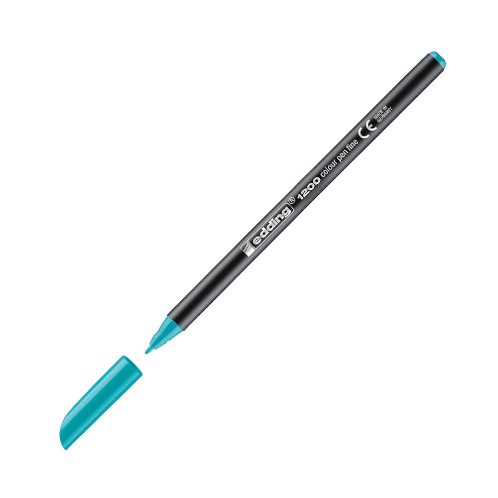 Bluepixel Equipamentos e Serviços Informáticos Lda | Marcador Médio Edding 1200 Turquesa 1mm - Escreva com Precisão Edding Marcadores