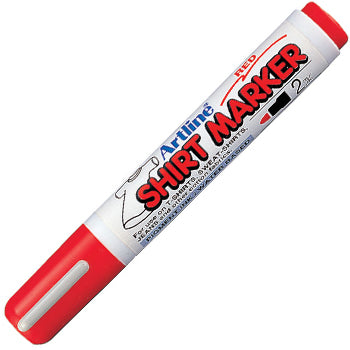 Bluepixel Equipamentos e Serviços Informáticos Lda | Marcador para Tecidos Artline EKT Shirt Marker 2mm Vermelho – 1 Unidade Artline Marcadores