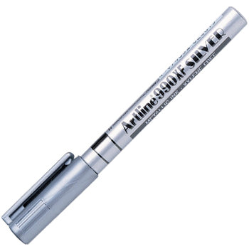 Bluepixel Equipamentos e Serviços Informáticos Lda | Marcador Permanente Médio Artline EK440 Prata 1,2mm - Escreva com Precisão Artline Marcadores
