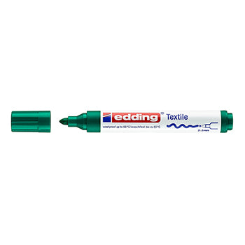 Bluepixel Equipamentos e Serviços Informáticos Lda | Marcador para Tecidos Edding 4500 2-3mm Verde – 1 unidade Edding Marcadores