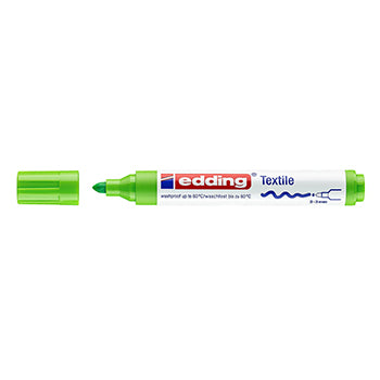 Bluepixel Equipamentos e Serviços Informáticos Lda | Marcador para Tecidos Edding 4500 Verde Claro 2-3mm | 1 Unid Edding Marcadores