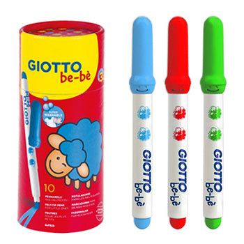 Bluepixel Equipamentos e Serviços Informáticos Lda | Marcador Feltro Giotto Be-Bé 010un - Ideal para Desenho e Artes Giotto Be-Be Marcadores