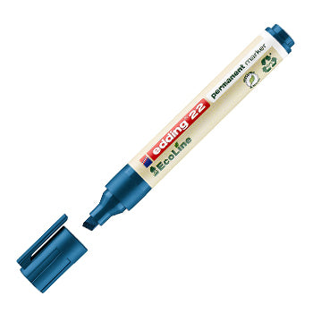 Bluepixel Equipamentos e Serviços Informáticos Lda | Marcador Permanente Grosso Edding e-22 Azul 1mm – Escrita Afinada Edding Marcadores