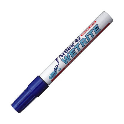 Marcador Artline 47 para Superfícies Molhadas Azul - 1 unidade