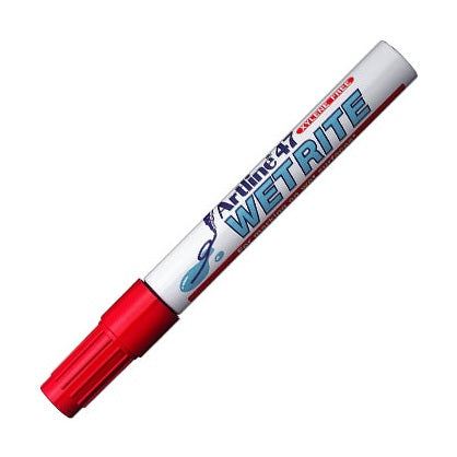 Marcador Artline 47 para Superfícies Molhadas Vermelho - 1 unidade