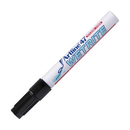 Marcador Artline 47 para Superfícies Molhadas Preto 1 Unid