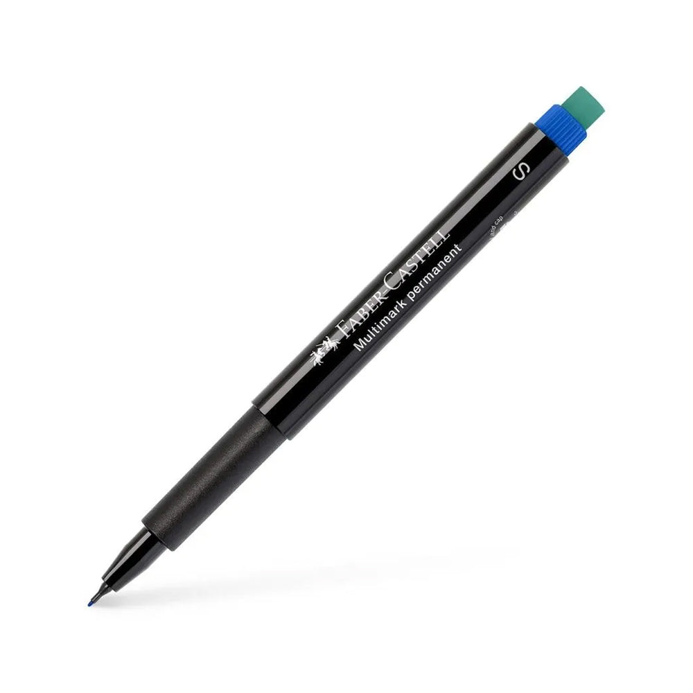 Bluepixel Equipamentos e Serviços Informáticos Lda | Marcador Permanente Superfino 0,4mm Azul – 1 Unidade Faber-Castell Marcadores