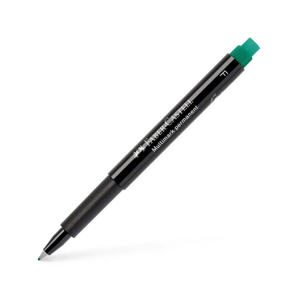 Bluepixel Equipamentos e Serviços Informáticos Lda | Marcador Permanente Fino Faber-Castell 0,7mm Verde - 1 Unidade Faber-Castell Marcadores