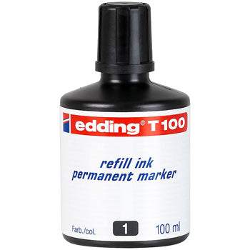 Bluepixel Equipamentos e Serviços Informáticos Lda | Recarga de Marcador Permanente Edding T-100 100ml Preto Edding Recargas Marcadores
