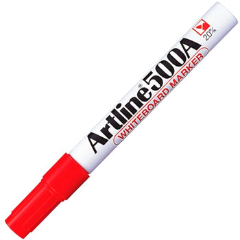 Bluepixel Equipamentos e Serviços Informáticos Lda | Marcador para Quadro Branco Artline 500A Vermelho 2mm - Pack com 12 unidades Artline Marcadores