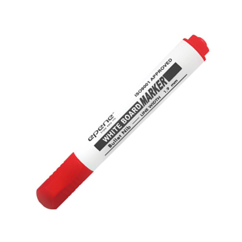 Bluepixel Equipamentos e Serviços Informáticos Lda | Marcador para Quadros Brancos Vermelho Epene EP12-2002 1,9mm Epene Marcadores