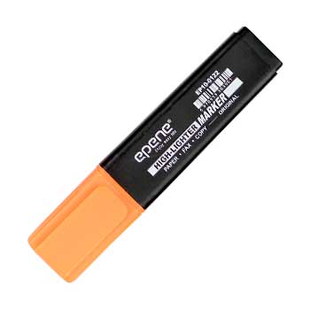 Bluepixel Equipamentos e Serviços Informáticos Lda | Marcador Fluorescente Laranja Epene EP10-0122 - 1 unidade Epene Marcadores