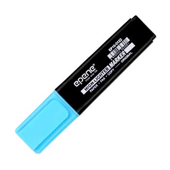 Bluepixel Equipamentos e Serviços Informáticos Lda | Marcador Fluorescente Azul Epene EP10-0122 - 1 Unidade Epene Marcadores