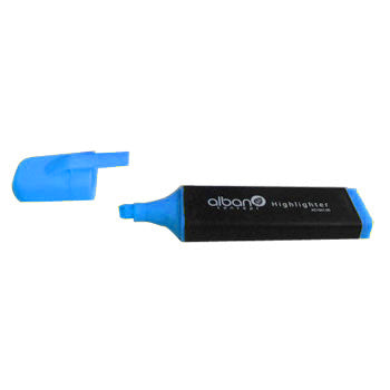 Bluepixel Equipamentos e Serviços Informáticos Lda | Marcador Fluorescente Azul Alban AC1041-02 - 1 unidade Alban Marcadores