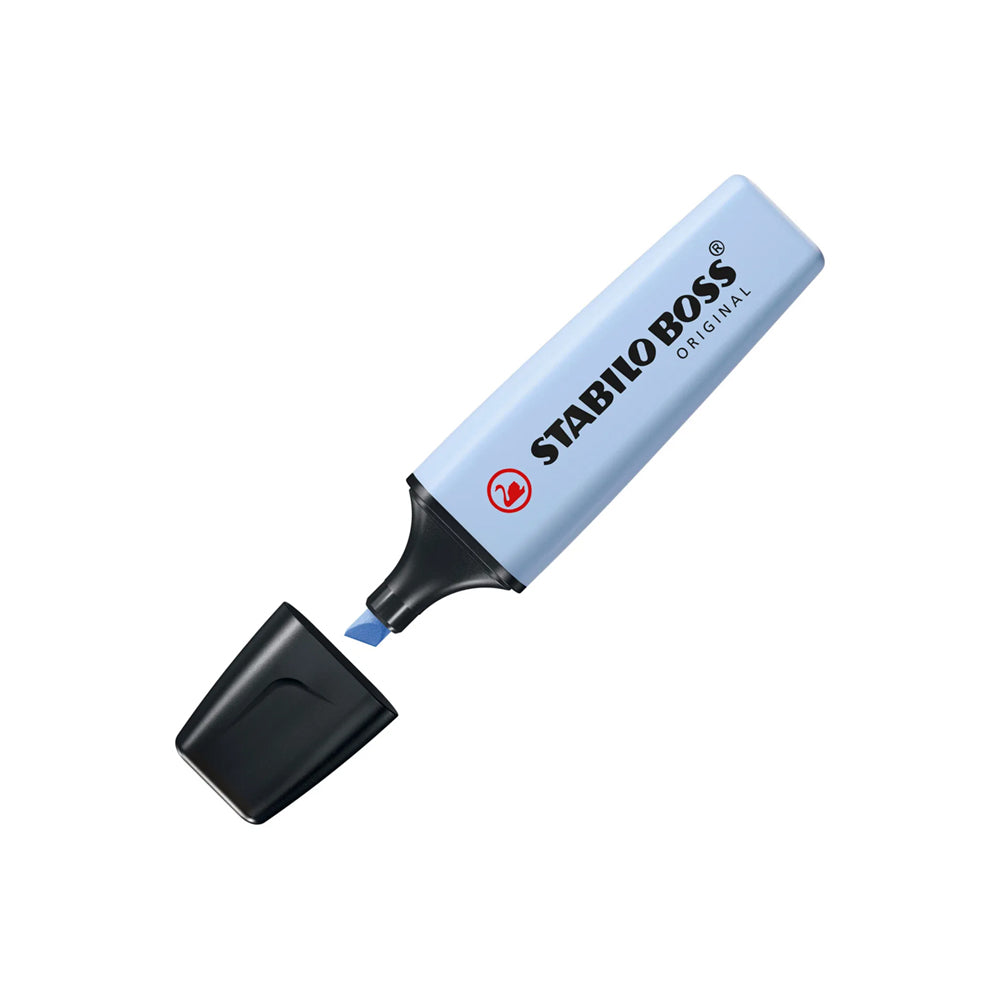 Bluepixel Equipamentos e Serviços Informáticos Lda | Marcador Fluorescente Stabilo Azul Pastel 10 Unidades Stabilo Marcadores