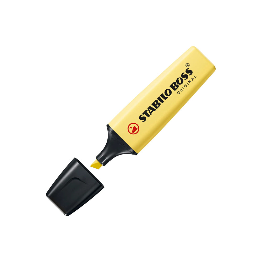 Bluepixel Equipamentos e Serviços Informáticos Lda | Marcador Fluorescente Stabilo Amarelo Pastel 10un | Escritório e Estudo Stabilo Marcadores