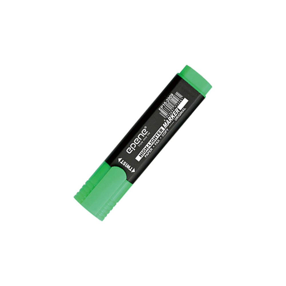 Bluepixel Equipamentos e Serviços Informáticos Lda | Marcador Fluorescente Verde Epene EP10-2009 - 1 Unidade Epene Marcadores