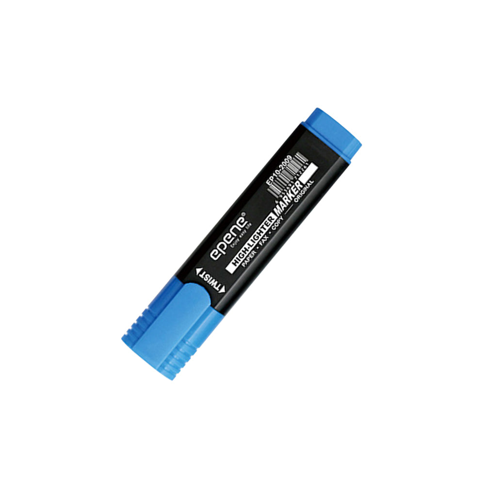 Bluepixel Equipamentos e Serviços Informáticos Lda | Marcador Fluorescente Azul Epene EP10-2009 - 1 Unidade Epene Marcadores
