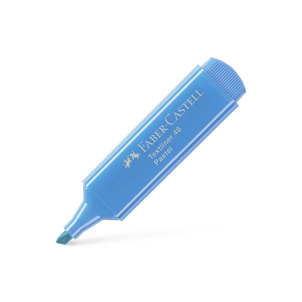 Bluepixel Equipamentos e Serviços Informáticos Lda | Marcador Fluorescente Faber Textliner 46 Marino Pastel 10 Unidades Faber-Castell Marcadores