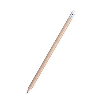 Bluepixel Equipamentos e Serviços Informáticos Lda | Lápis de Grafite com Borracha Branca em Madeira Natural – 1 Unidade Outros Lápis