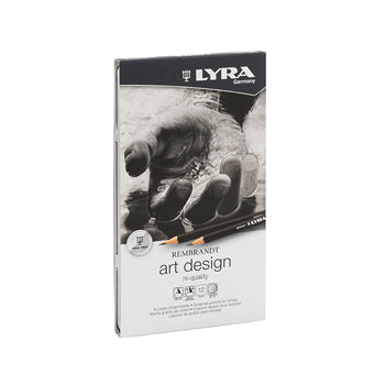 Bluepixel Equipamentos e Serviços Informáticos Lda | Lápis Grafite Lyra Rembrandt Art Design 12 Unidades — Qualidade Profissional Lyra Lápis