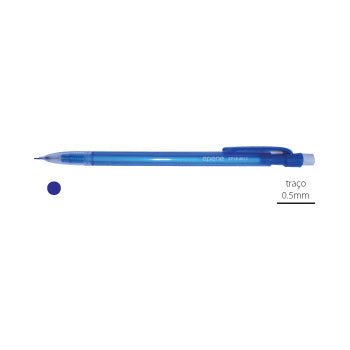 Bluepixel Equipamentos e Serviços Informáticos Lda | Lapiseira 0,5mm Epene EP18-0013 Azul – Caneta de Precisão Epene Lapiseiras