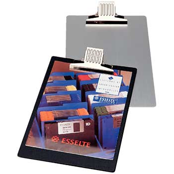 Bluepixel Equipamentos e Serviços Informáticos Lda | Prancheta A4 em Alumínio com Mola – Ideal para Escrever e Organizar Esselte Pranchetas